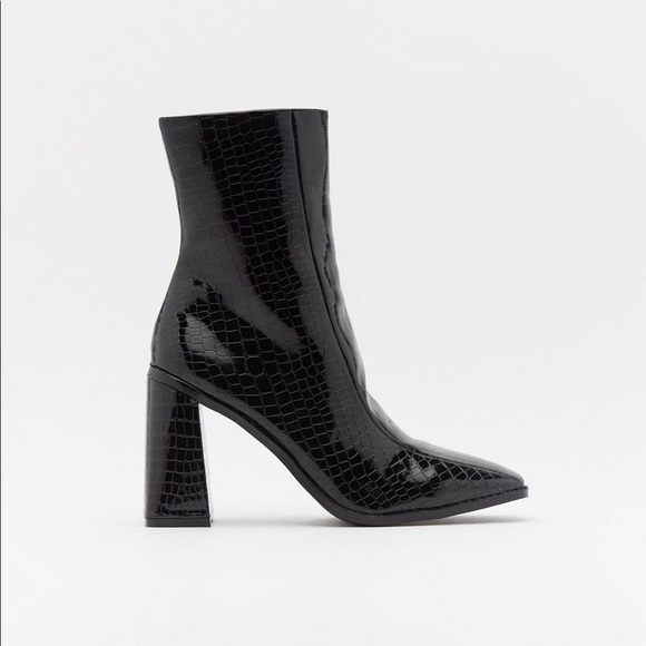 US 7 Flare for dramatics square toe boots - Picture 2 of 8